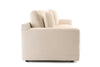 Divani Casa Gloria Modern White Fabric Sofa Model VGSX-22052-SOFA-PRL