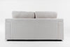 Divani Casa Gloria Modern White Fabric Loveseat Model VGSX-22052-LOVE-PRL