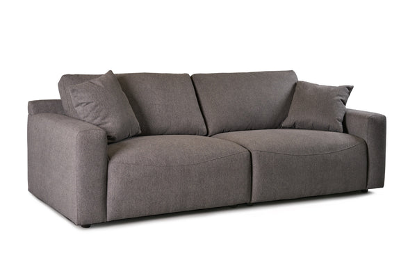 Divani Casa Gloria Modern Grey Fabric Sofa Model VGSX-22052-SOFA-SILT