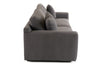 Divani Casa Gloria Modern Grey Fabric Sofa Model VGSX-22052-SOFA-SILT
