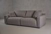 Divani Casa Gloria Modern Grey Fabric Sofa Model VGSX-22052-SOFA-SILT