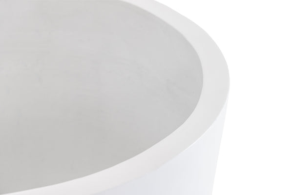 Modrest Goliad Modern White Concrete Planters Set Of 3 Model VGGR-301470-WHT