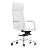 Gorsky Modern White High Back Executive Office Chair