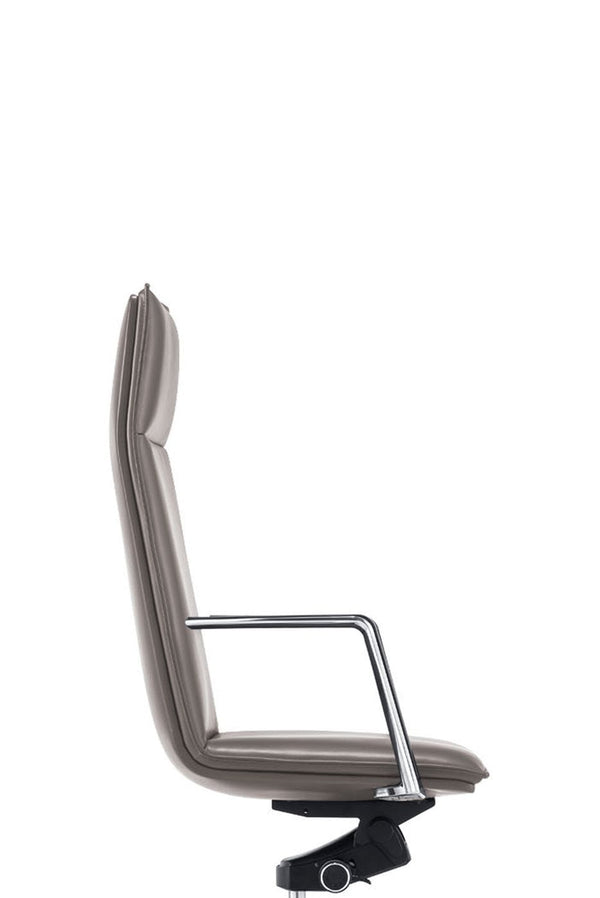 Modrest Gorsky Modern Grey High Back Executive Office Chair Model VGFUA1819-GRY-OC