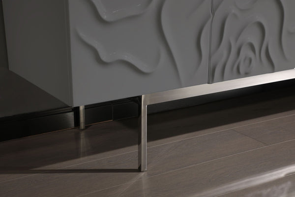 Gwen Modern Grey High Gloss Buffet