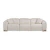 Divani Casa Hagerty Modern Off White Fabric Sofa With 2 Power Recliners Model VGKV-KM.6035-OW