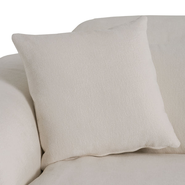 Divani Casa Hagerty Modern Off White Fabric Sofa With 2 Power Recliners Model VGKV-KM.6035-OW