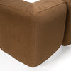 Modrest Harris Modern Brown Fabric Bed Model VGKK-KF.B2032-BRN