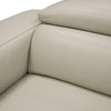 Divani Casa Hawkey Contemporary Light Grey Leather Raf Chaise Sectional Sofa Model VGKK-KF1066-LG