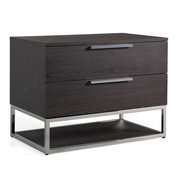 Modrest Helenora Modern Grey Elm Nightstand Model VGVC-MB1502-GRY