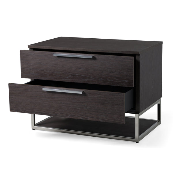 Modrest Helenora Modern Grey Elm Nightstand Model VGVC-MB1502-GRY
