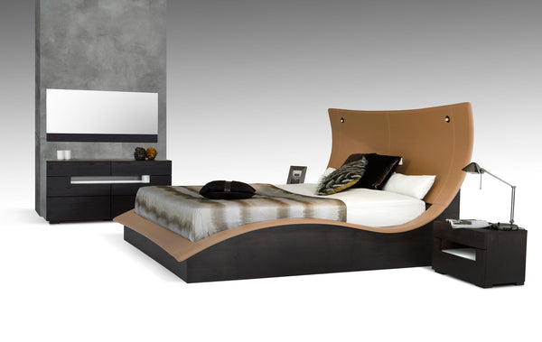 Queen Modrest Hercules Modern Bed With Lights Model VGWCC581A-Q