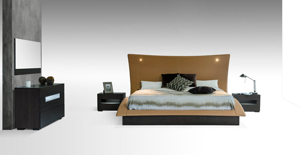 Queen Modrest Hercules Modern Bed With Lights Model VGWCC581A-Q