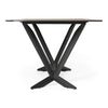 Herzog Modern Grey Ceramic Dining Table