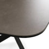 Herzog Modern Grey Ceramic Dining Table
