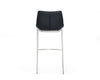 Hooper Modern Black Eco-Leather Bar Stool (Set of 2)