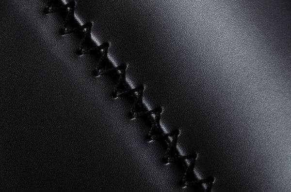 Hooper Modern Black Eco-Leather Bar Stool (Set of 2)