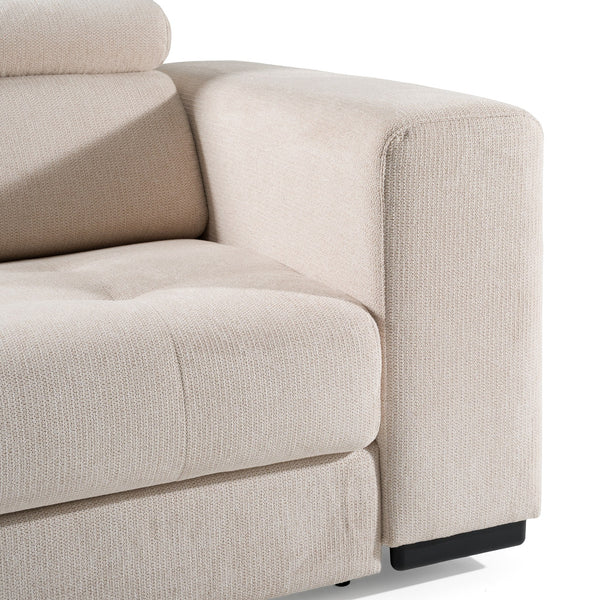 Lamod Italia Icon Modern Italian Sand Fabric Sofa Bed Model VGDTICON-SAND