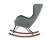 Modrest Ikard Modern Grey Sheep Rocking Chair Model VGDWJ1831-GRY