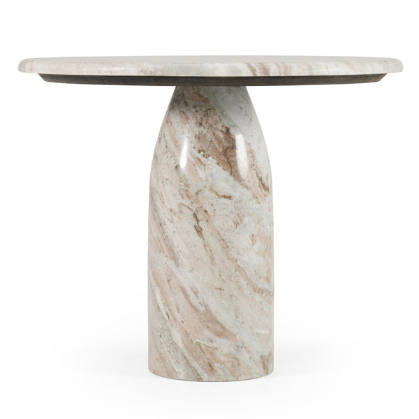 Modrest Isaac Modern Natural Marble Round Coffee Table Model VGNR-NI90040