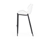 Modrest Ithaca Modern White Leatherette Bar Stool (Set Of 2) Model VGHR5409B-WHT