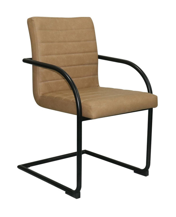 Ivey Modern Tan Dining Chair (Set of 2)