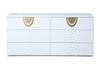 J1869-D Sample White + Gold Dresser