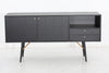 Modrest Billy Modern Black Oak & Gold Buffet Model VGDWJ9580-1