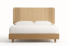 Modrest Jacobson Modern Natural Acacia Bed Model VGWD-LYO-BED
