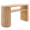 Jacobson Modern Natural Acacia Console Table