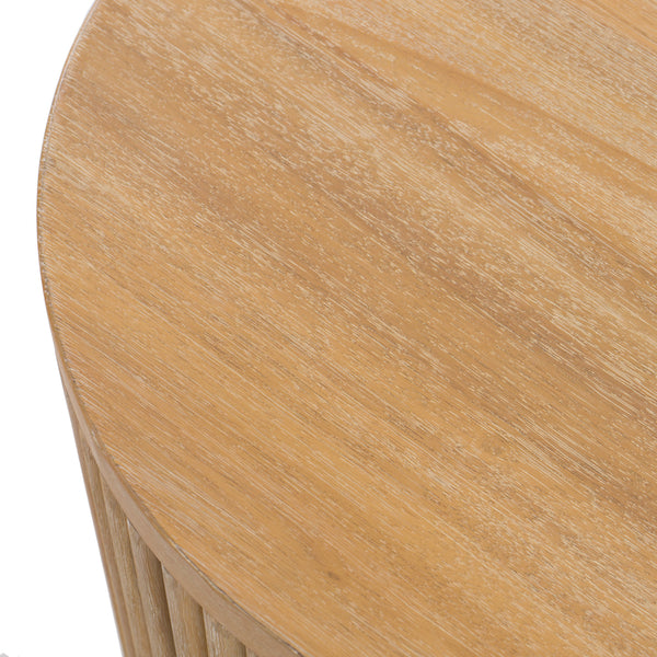 Modrest Jacobson Modern Natural Acacia Console Table Model VGWD-LYO-LT2