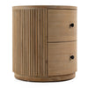 Jacobson Modern Natural Acacia Nightstand