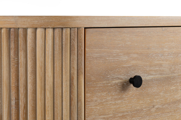 Modrest Jacobson Modern Natural Acacia Chest Model VGWD-LYO-TB04