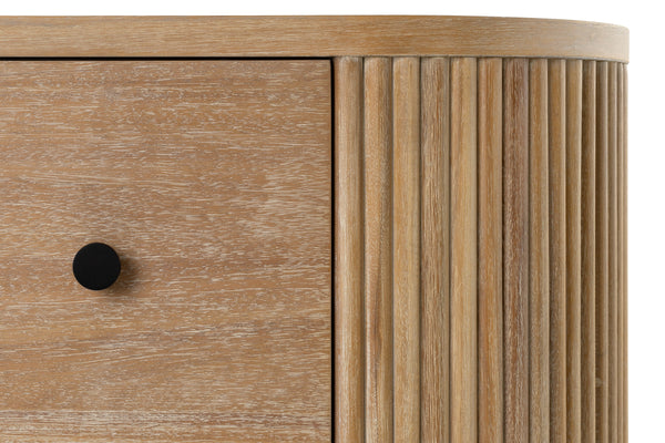Modrest Jacobson Modern Natural Acacia Chest Model VGWD-LYO-TB04