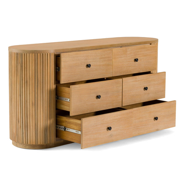 Jacobson Modern Natural Acacia Dresser
