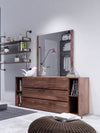 Nova Domus Jagger Modern Walnut Dresser & Mirror Set Model VGMABR-55-DRS-SET