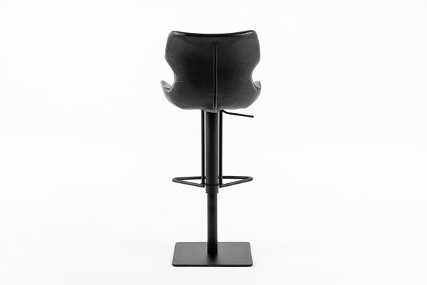 Modrest Jamila Modern Dark Brown Eco Leather Bar Stool Model VGHR5475/GB-1-DKBRN-BS