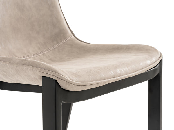 Modrest Jane Modern Tan & Black Counter Stool (Set Of 2) Model VGHR5361C-BRN