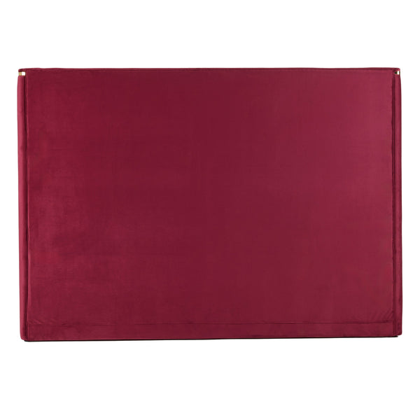 Modrest Janet Modern Red Velvet & Gold Bed Model VGVC-BD1820-BED