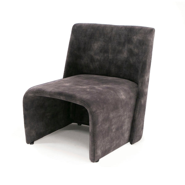 Modrest Modern Jarvis Accent Dark Grey Fabric Chair Model VGBN-EC-258-DG-CH
