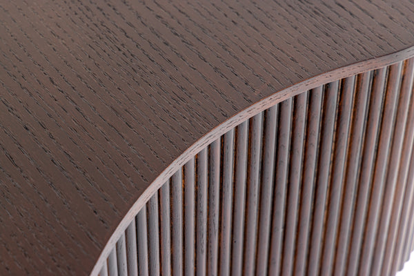 Modrest Jessie Modern Smoked Oak Freeform Coffee Table Model VGDW-DW5013-08