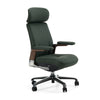 Johnson Modern Green Leather Executive Office Chair
