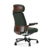 Modrest Johnson Modern Green Leather Executive Office Chair Model VGFU-FK006-A-GRN
