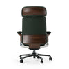 Johnson Modern Green Leather Executive Office Chair