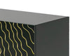 Modrest Jonah Modern Black And Gold Buffet Model VGVC-G2199-BLK