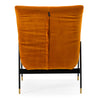 Divani Casa Joseph Modern Orange Fabric Accent Chair Model VGKKKF.A002-ORG