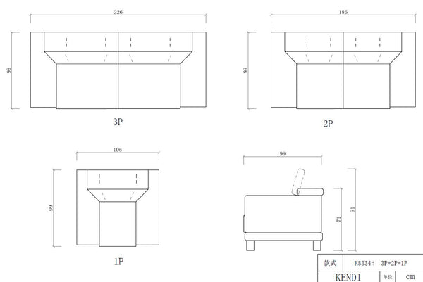 Divani Casa Brustle Modern Dark Grey Eco Leather Chair Model VGKN8334-GRY-CHR