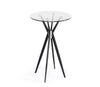 Kaitlyn Modern Black Bar Table