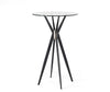 Kaitlyn Modern Black Bar Table