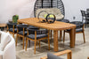 Renava Kamari Outdoor Natural Teak Dining Table Model VGEF-LAREDO-DT